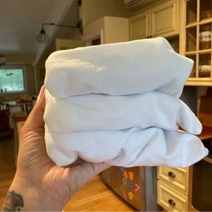 Burt’s Bees Organic Cotton Bassinet Sheets (Set of 3)